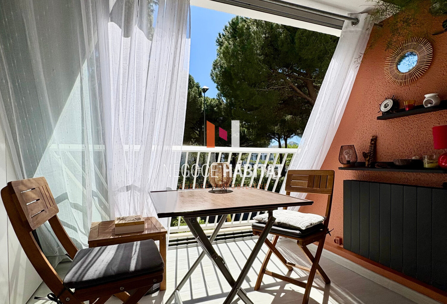 Appartement T1 La Grande-Motte terrasse + parking — photo 1