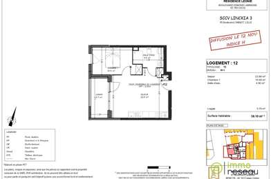 Appartement 2 pièces 213000 €