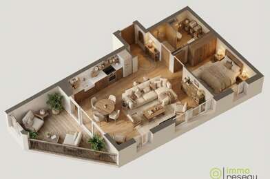 Appartement 2 pièces 249000 €