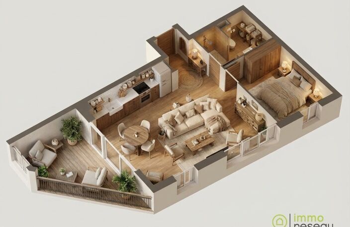 Appartement en frais réduits — photo 2