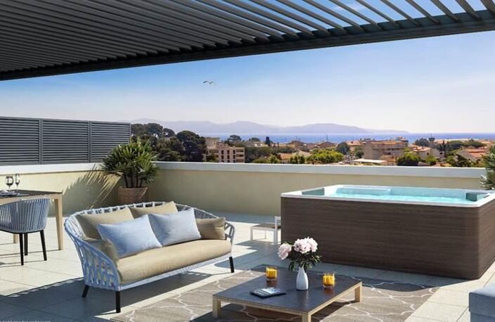Superbe T4/5 DERNIER ETAGE TERRASSE VUE MER — photo 5