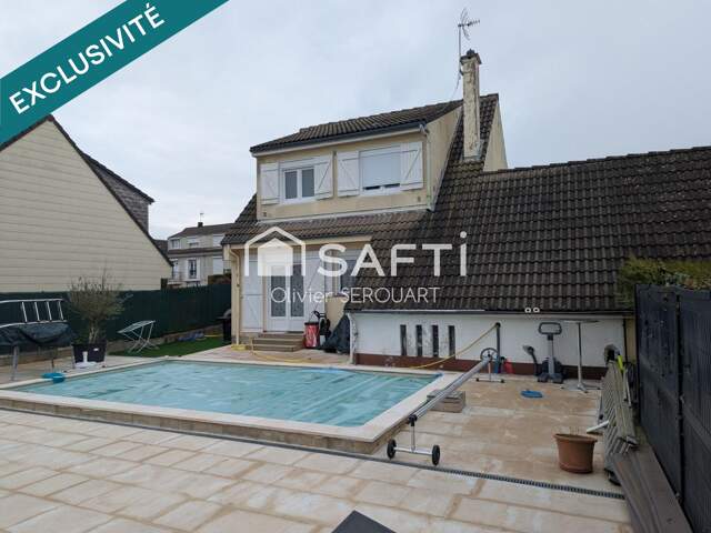 ? Maison familiale avec piscine à vendre à Harly — photo du bien