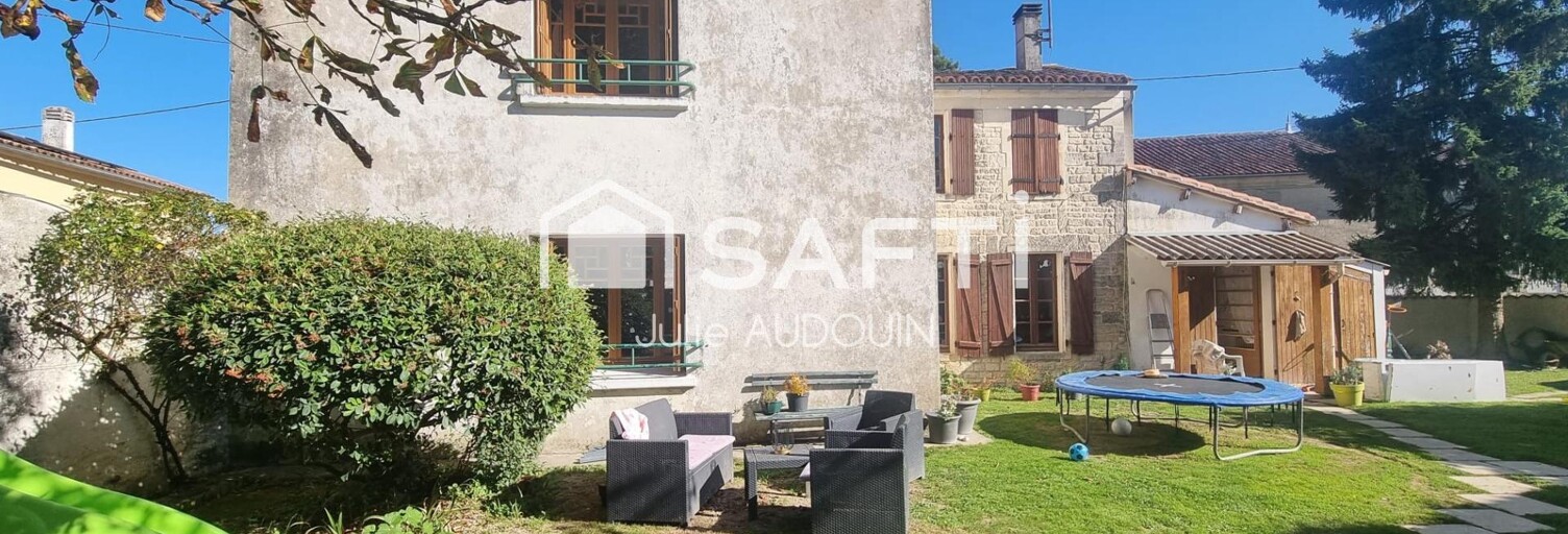 Maison 5 Pièces 175 m² à vendre à Bazauges (17490)