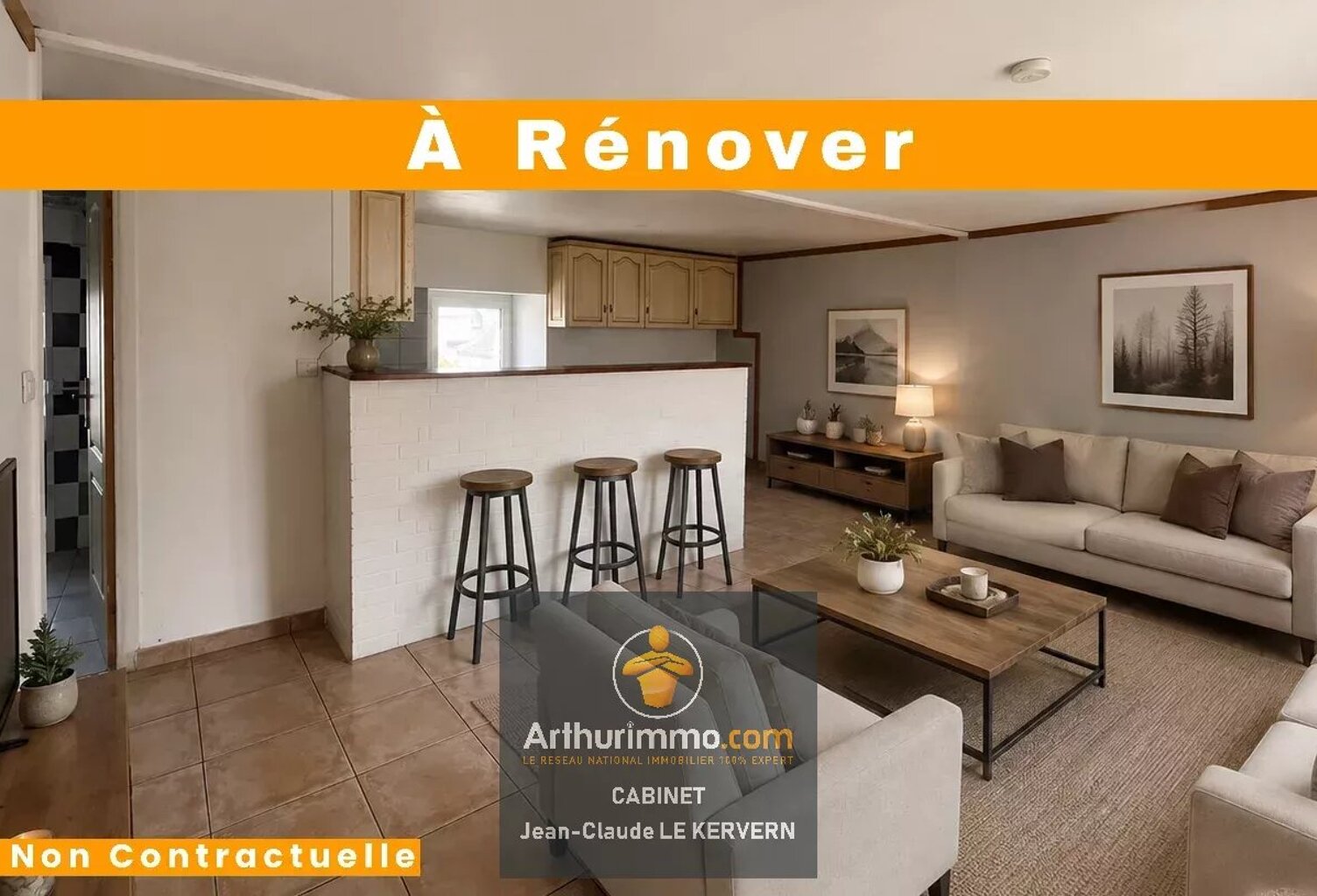 Immeuble de 2 appartements à vendre à PLEDRAN — photo 1