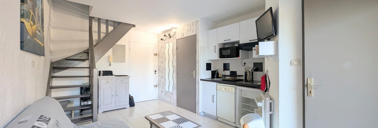 Appartement 2 Pièces 32 m² à vendre à Sainte-Marie-la-Mer (66470)