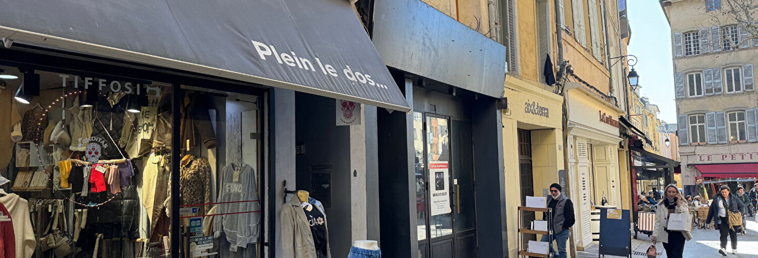 Commerce 3 Pièces 100 m² à louer à Aix-en-Provence (13100)