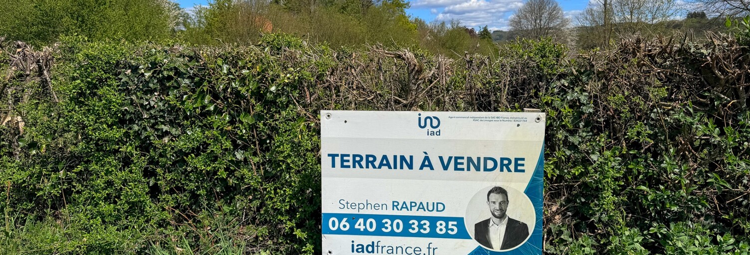 Terrain  1997 m² à vendre à Cheissoux (87460)