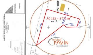 Terrain  2771 m² à vendre à Marseilles-lès-Aubigny (18320)