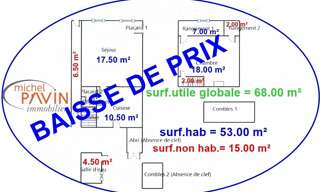 Maison 4 Pièces 53 m² à vendre à La Guerche-sur-l'Aubois (18150)