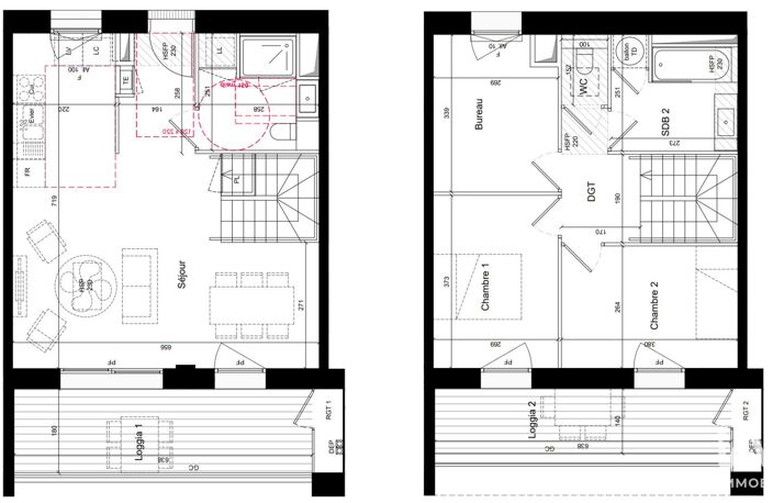 Vente Duplex 3 pièces — photo 4