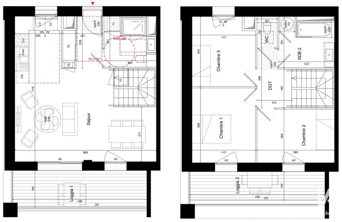 Vente Duplex 4 pièces — photo 4
