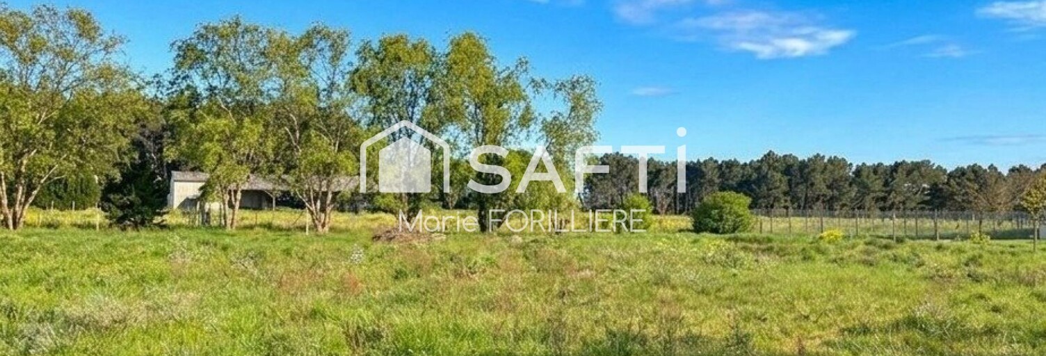 Terrain  2405 m² à vendre à Cercoux (17270)