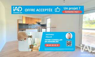 Appartement 2 Pièces 44 m² à vendre à Clermont-Ferrand (63100)