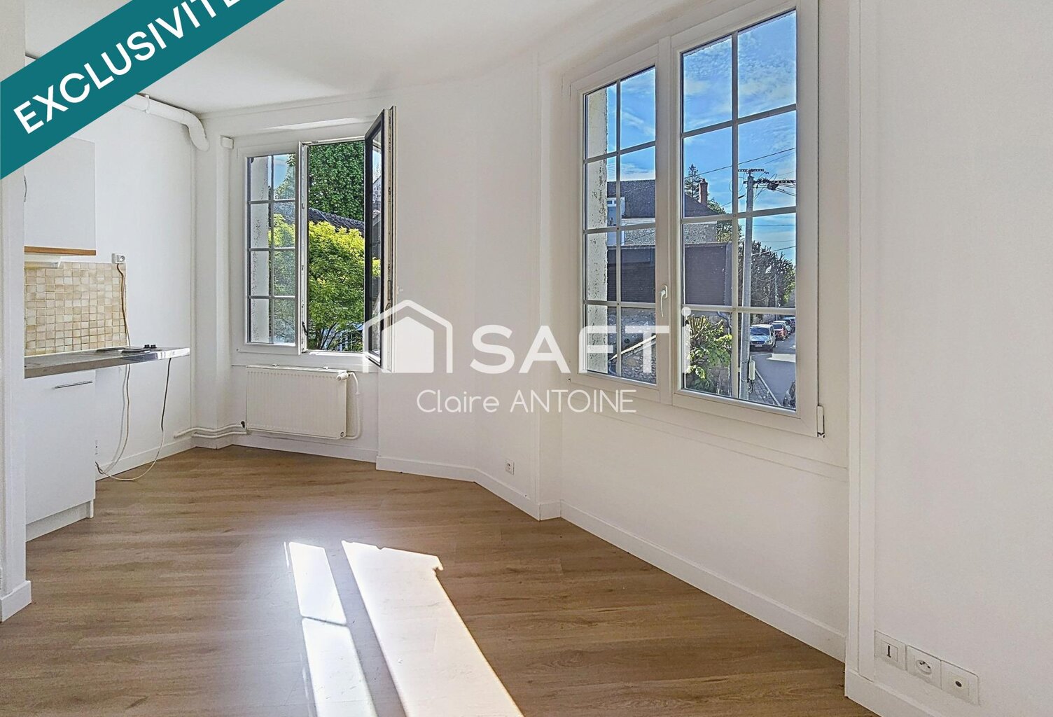 Coup de cœur assuré pour ce studio lumineux au cœur de Bourron-Marlotte, avec vue dégagée. — photo 1