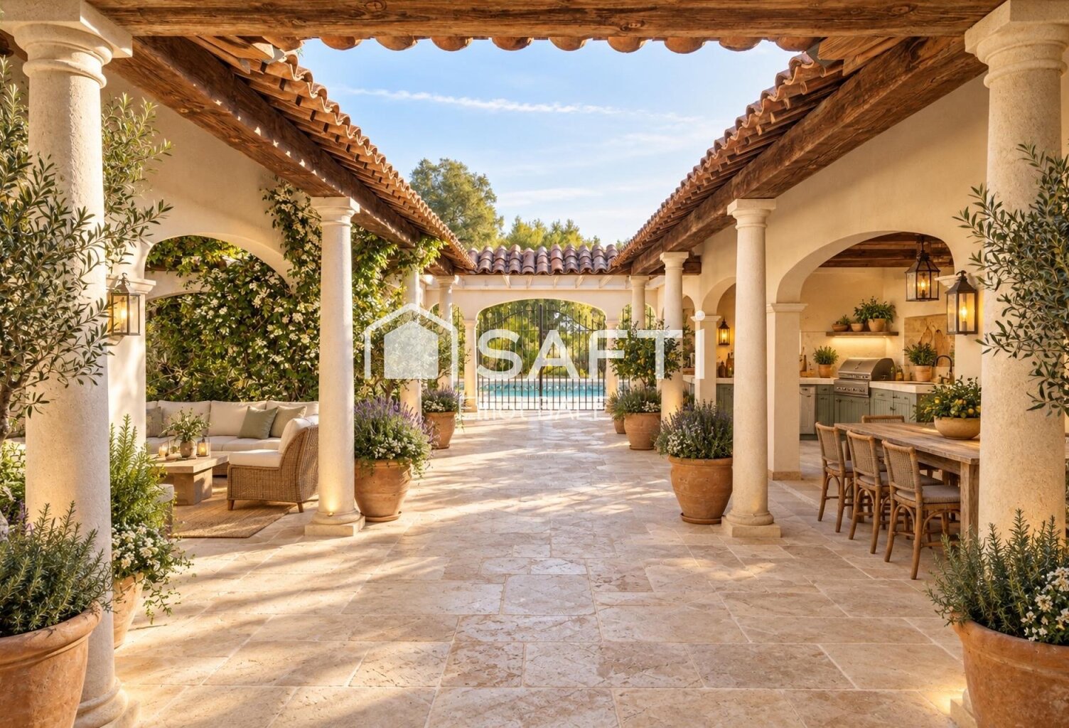 Villa provençale. Golfe de Saint-Tropez — photo 1