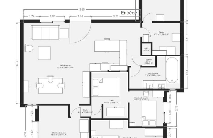 Vente Maison/villa 6 pièces — photo 4