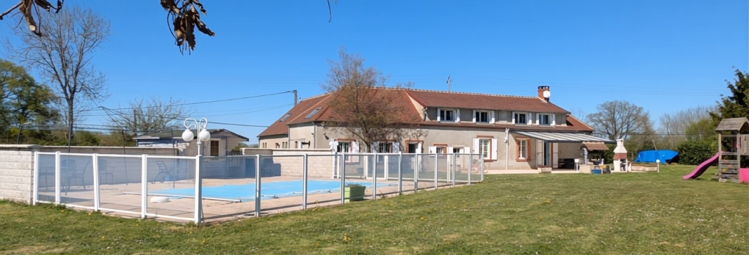 Maison 9 Pièces 205 m² à vendre à Lignerolles (36160)