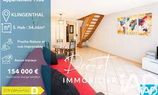 Appartement 2 Pièces 54 m² à vendre à Bœrsch (67530)