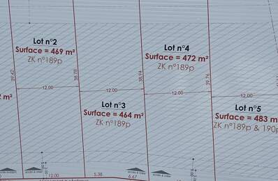 Vente Terrain à bâtir 483 m&sup2; — photo du bien