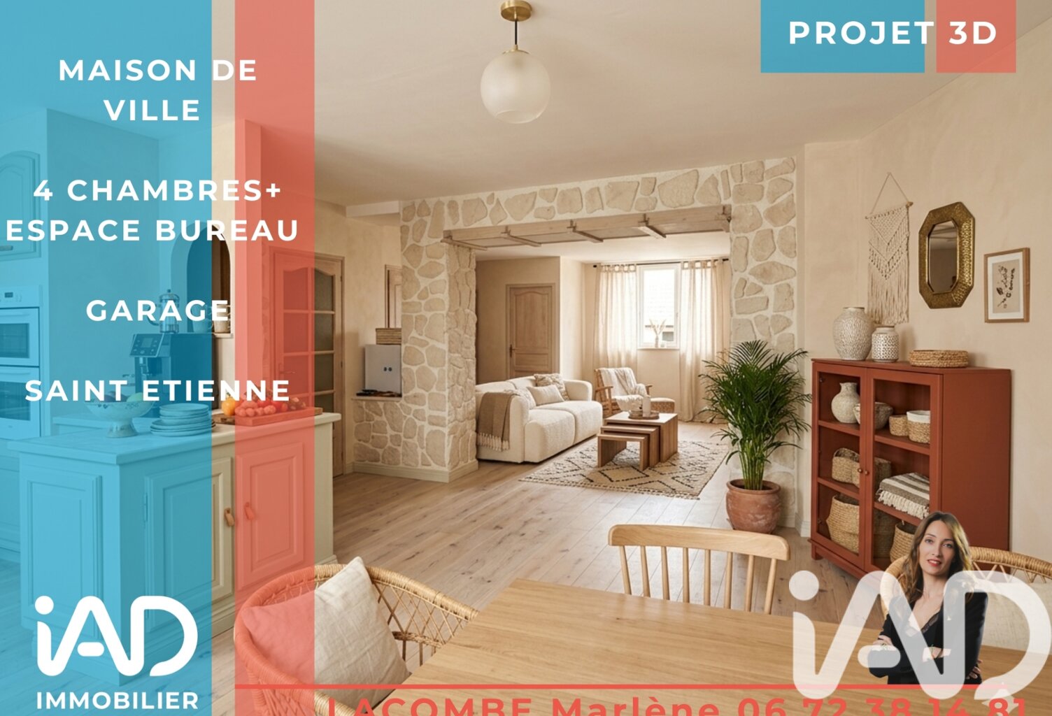 Vente Maison de ville 4 pièces — photo 1