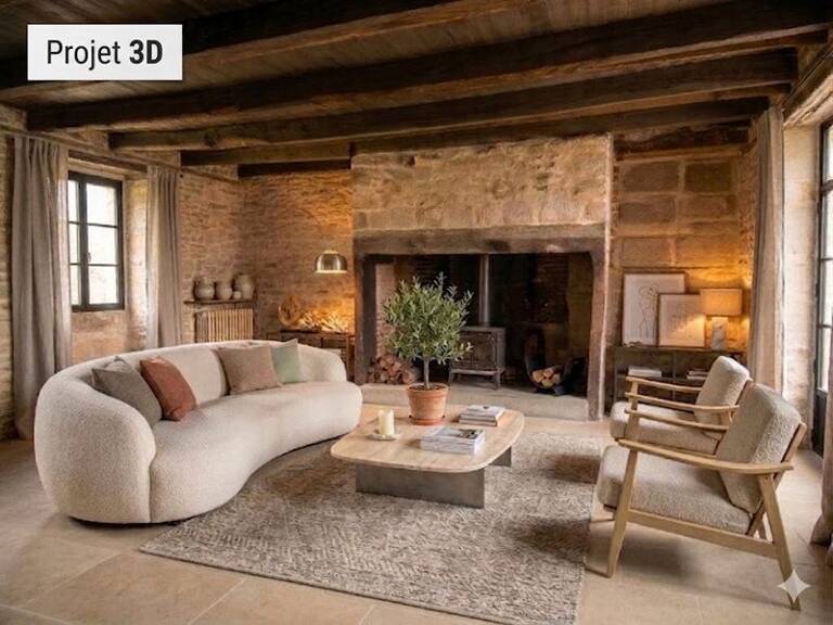 Maison en pierre de 6 pièces principales — photo 1