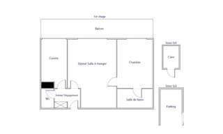 Appartement 2 Pièces 43 m² à vendre à Garches (92380)