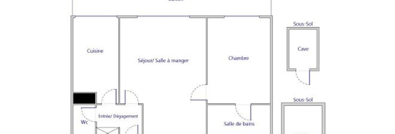 Appartement 2 Pièces 43 m² à vendre à Garches (92380)