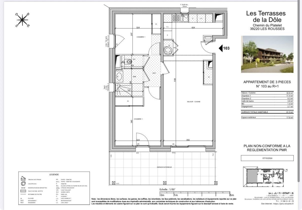 Vente Appartement 3 pièces - Photo 3