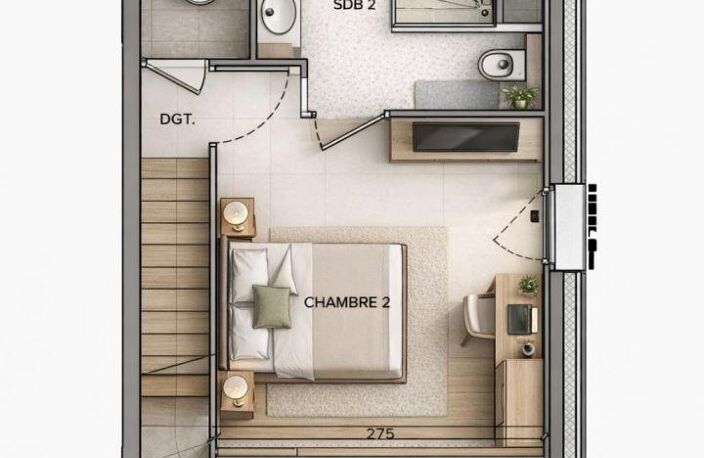 Vente Appartement 3 pièces — photo 5