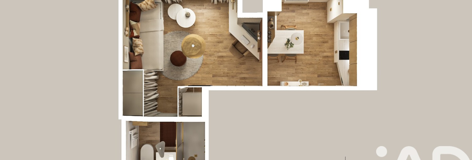 Appartement 2 Pièces 20 m² à vendre à Chambéry (73000)