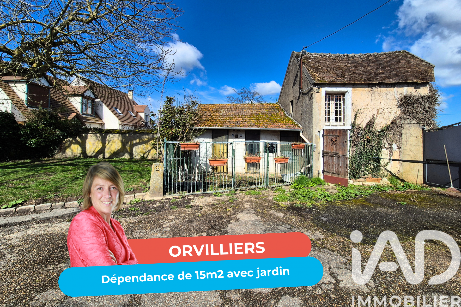 Maison à vendre, 1 pièces, 15 m², Orvilliers