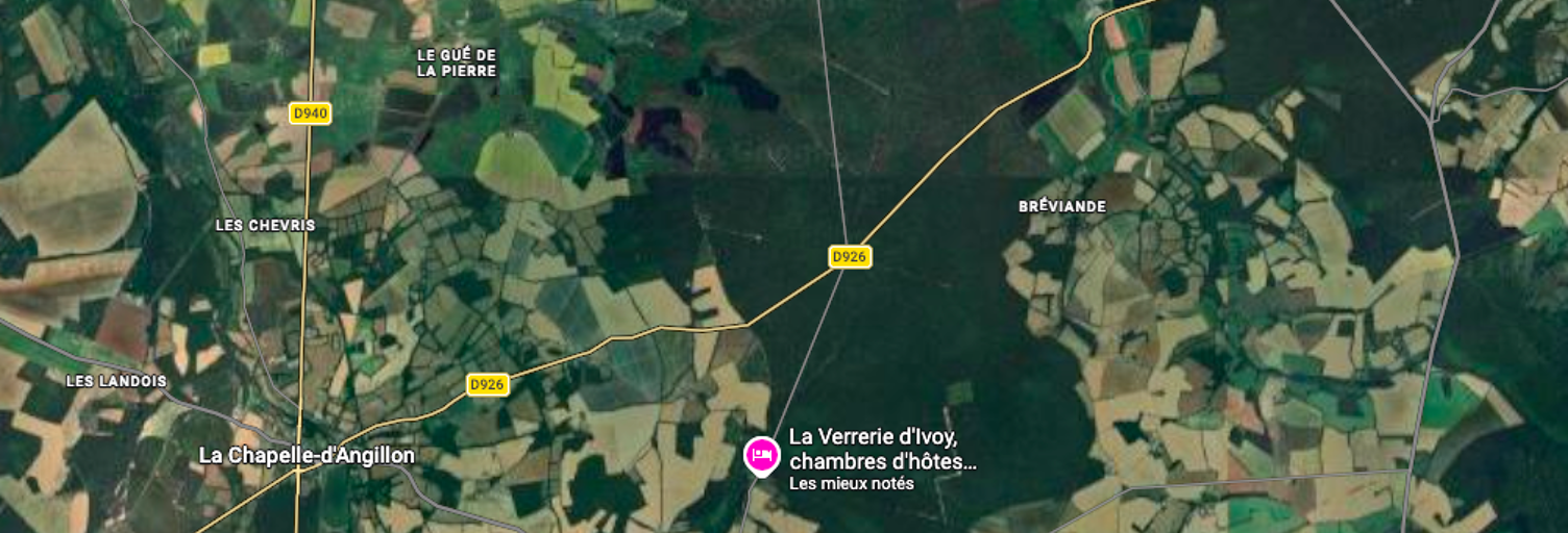 Terrain  133671 m² à vendre à Charenton-du-Cher (18210)