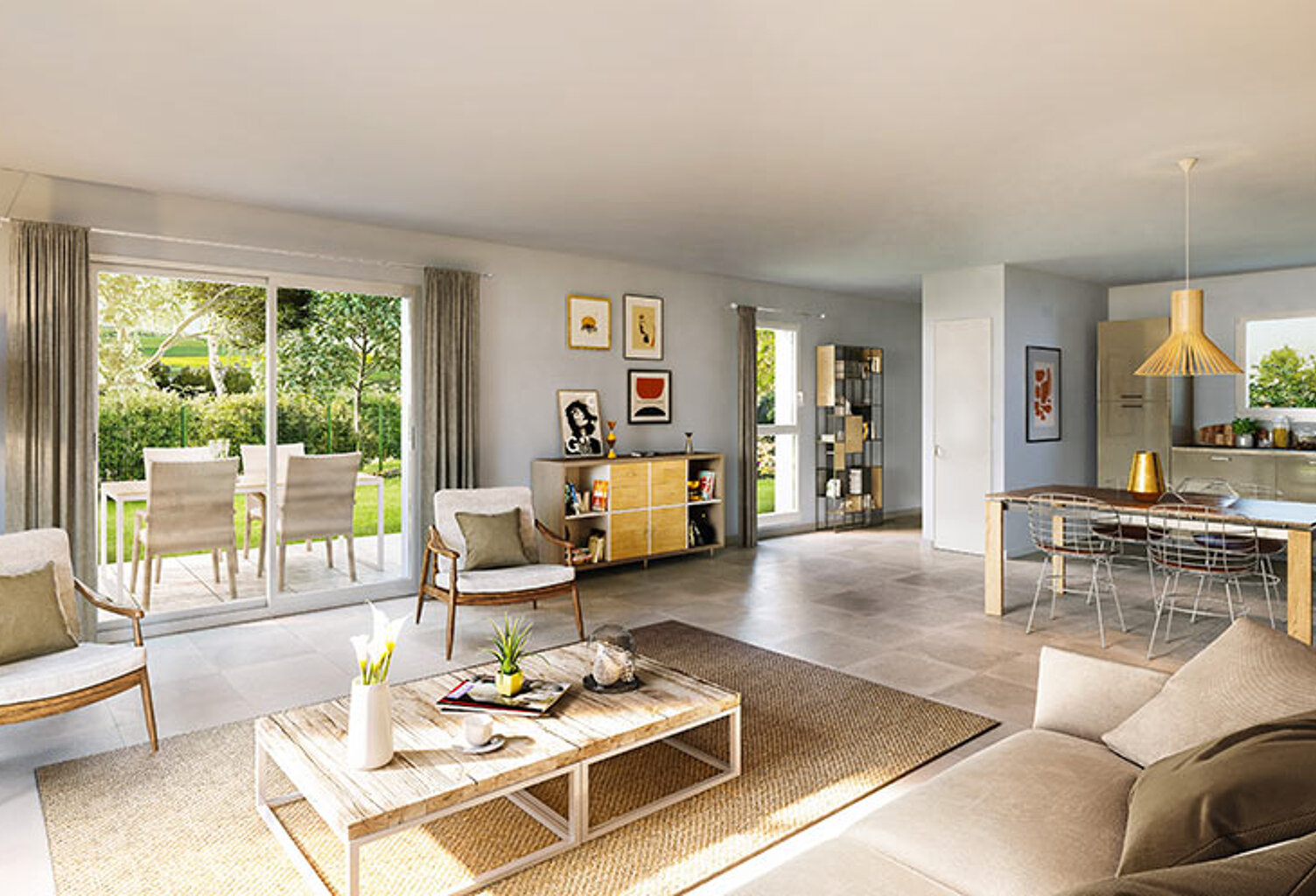 Votre appartement neuf ou maison neuve à Sourcieux-les-Mines c'est à Joli Bocage — photo 1