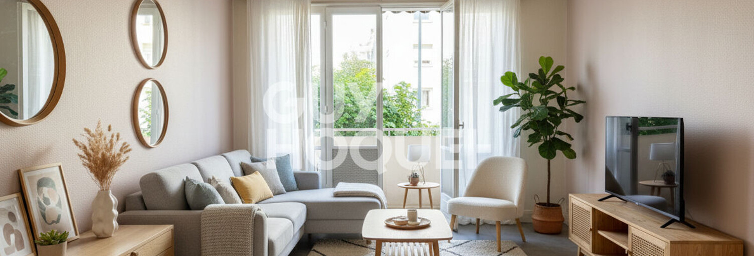 Appartement 3 Pièces 48 m² à vendre à Caluire-et-Cuire (69300)