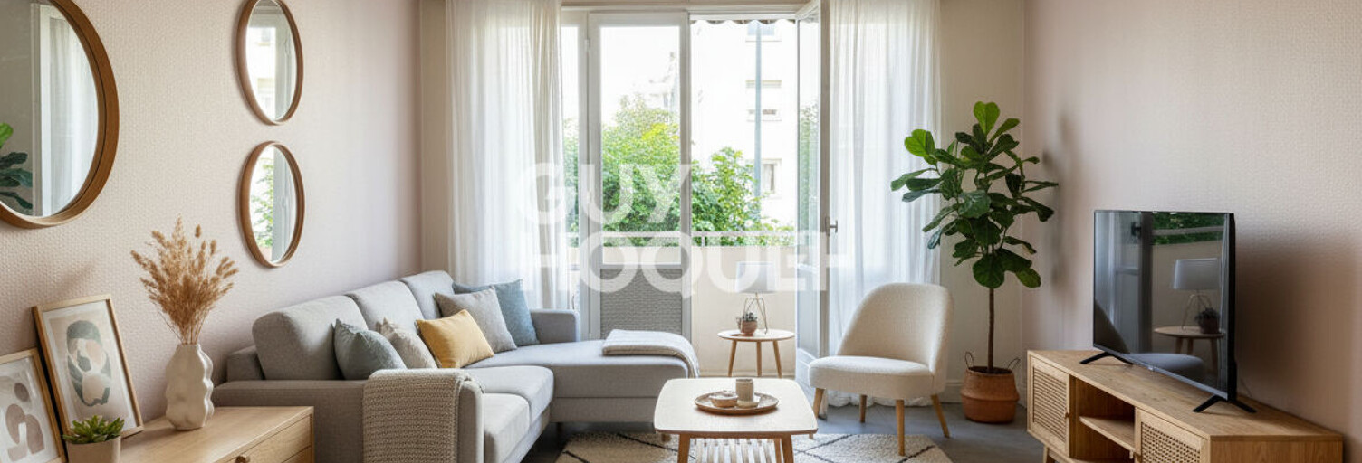 Appartement 3 Pièces 48 m² à vendre à Caluire-et-Cuire (69300)