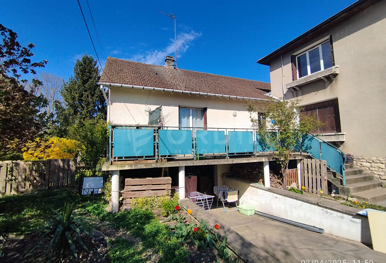 AUXERRE - 3 BIS RUE DU MOULIN DU PRESIDENT - PAVILLON DE 110M² SUR SOUS SOL TOTAL - TERRAIN  587M² — photo 1