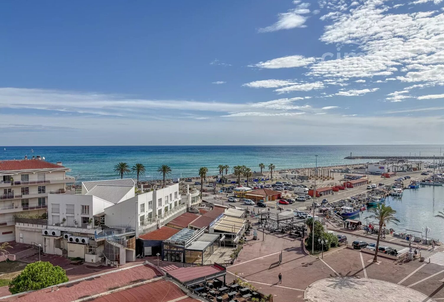A VENDRE - ST CYPRIEN PLAGE 66750 - STUDIO VUE MER ET PORT - 6EM — photo 1