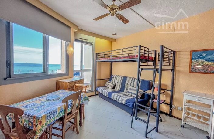 A VENDRE - ST CYPRIEN PLAGE 66750 - STUDIO VUE MER ET PORT - 6EM — photo 2