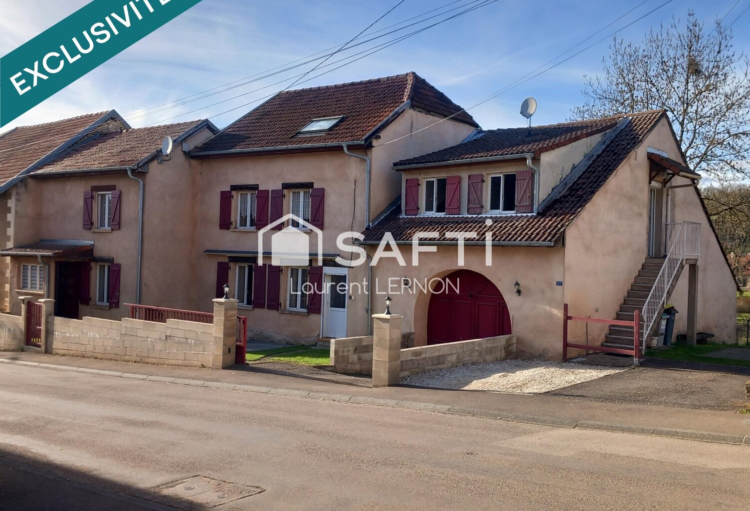 ENSEMBLE IMMOBILIER : MAISON ET APPARTEMENT — photo 1