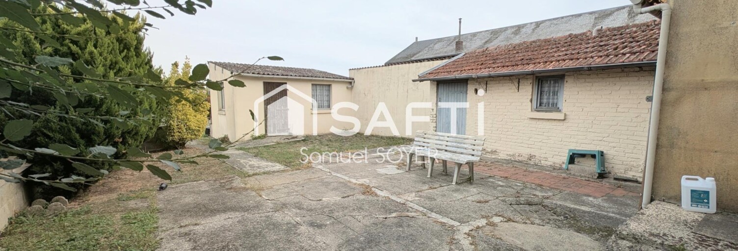Maison 3 Pièces 72 m² à vendre à Tergnier (02700)
