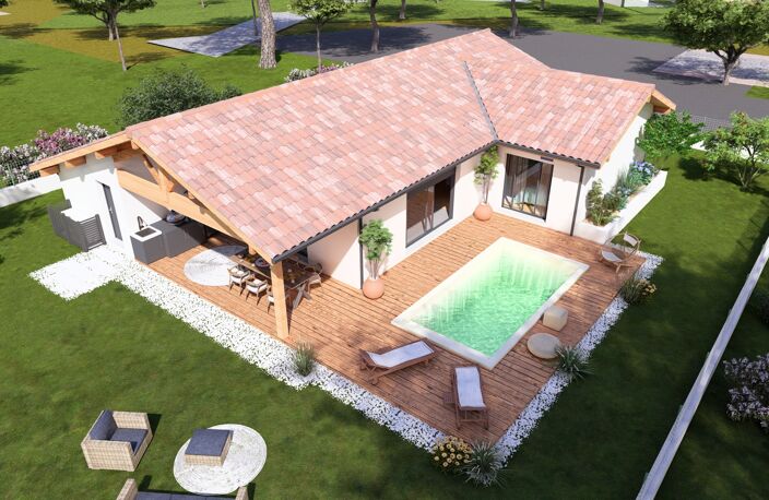Maison neuve 102m², 3 chambres, à Vielle-Saint-Girons — photo 4