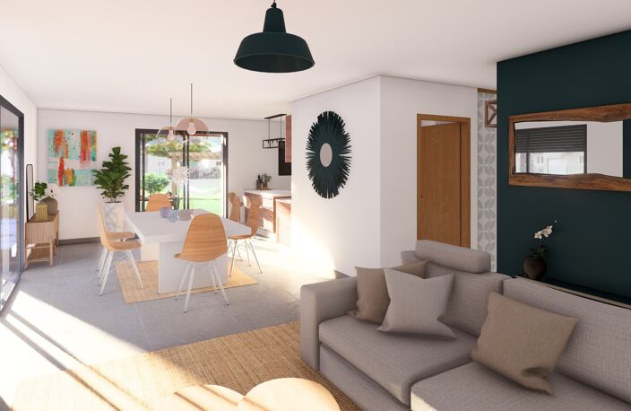 Maison neuve 102m², 3 chambres, à Vielle-Saint-Girons — photo 5