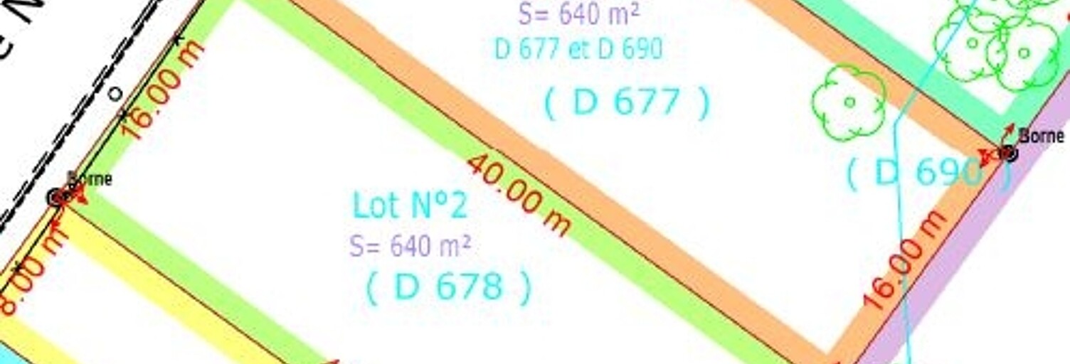 Terrain  640 m² à vendre à Matigny (80400)