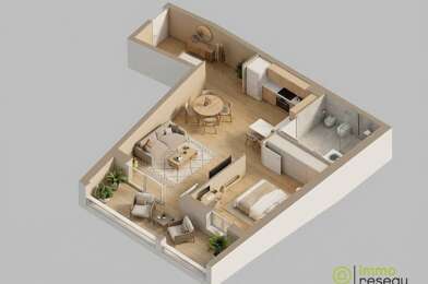 Appartement 2 pièces 262000 €