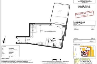 Appartement 2 pièces 216000 €