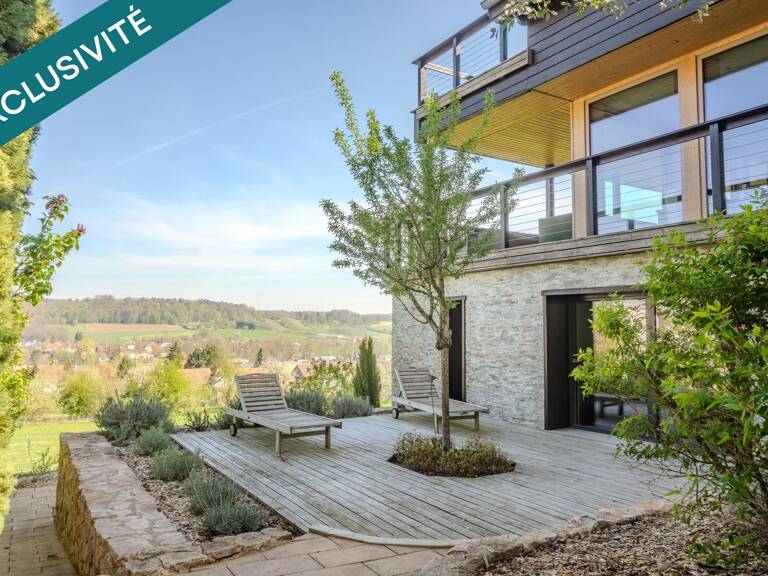 Villa contemporaine d'inspiration chalet avec piscine intérieure  Aux portes de Bâle — photo 1