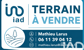 Terrain  732 m² à vendre à Beaugeay (17620)