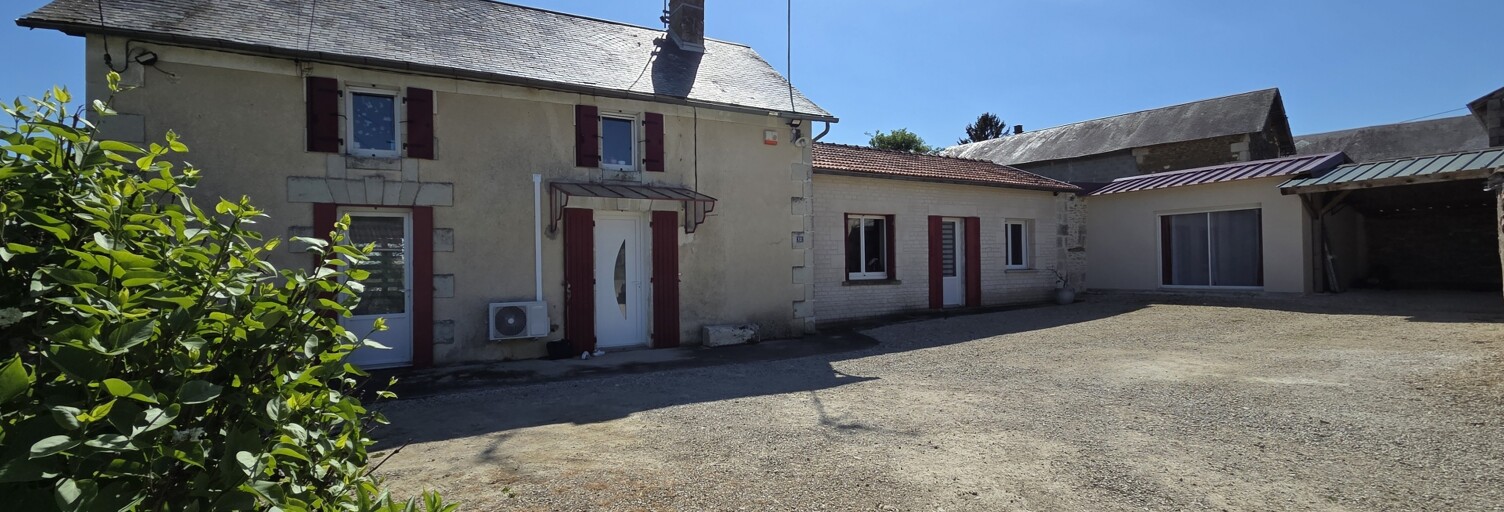 Maison 6 Pièces 118 m² à vendre à Saint-Martin-la-Pallu (86380)