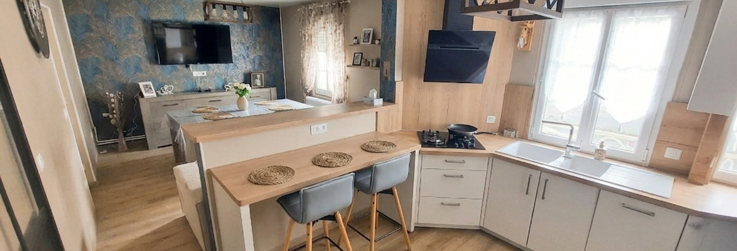 Maison 3 Pièces 65 m² à vendre à Incheville (76117)