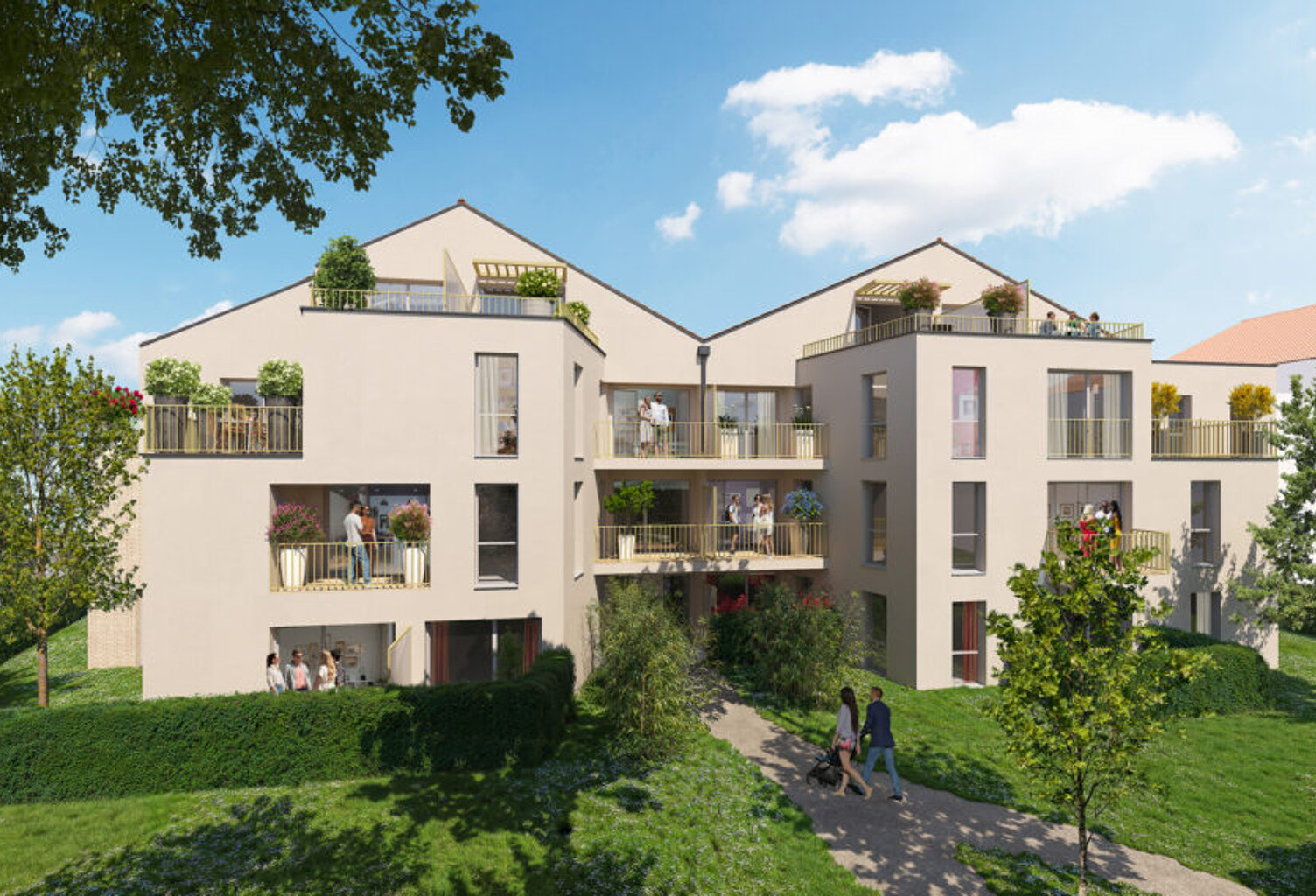 Vente programme neuf T2, T3, T4 36 à 86 m² Toulouse (31000) — photo 1